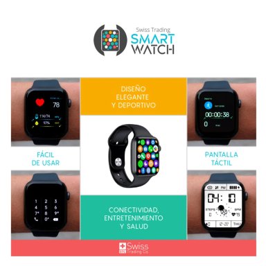 SMART WATCH RELOJ INTELIGENTE MULTIFUNCION 1 UND. - 5