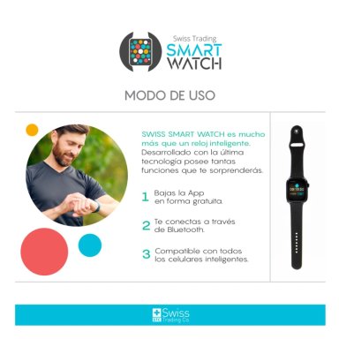 SMART WATCH RELOJ INTELIGENTE MULTIFUNCION 1 UND. - 7