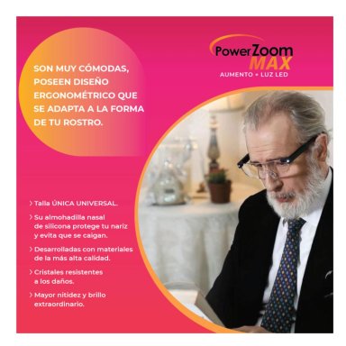 POWER ZOOM MAX GAFAS CON LUCES LED INTEGRADAS - 6