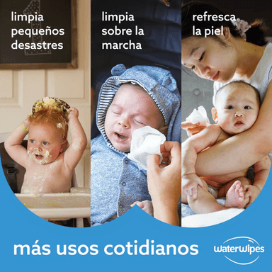 TOALLITAS WATERWIPES BIO 3 X MEGA VALUE BOX - 4