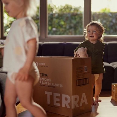 PAÑALES TERRA M BIODEGRADABLES – CAJA 8 PAQUETES X 20UN | ECOLOGICOS, SUAVES Y HIPOALERGE NICOS - 4