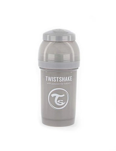 MAMADERA TWISTSHAKE ANTI-CÓLICO 180ML PASTEL GRIS - 3