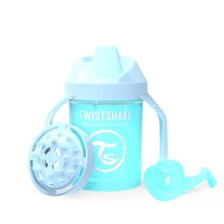 VASO TWISTSHAKE MINI CUP 230ML 4+M PASTEL AZUL - 1