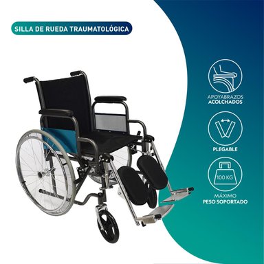 SILLA DE RUEDAS TRAUMATOLOGICA PLUS - 3