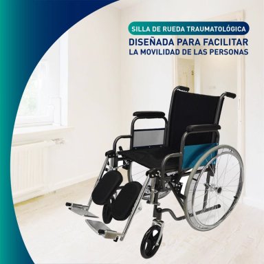 SILLA DE RUEDAS TRAUMATOLOGICA PLUS - 4