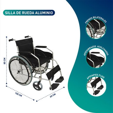SILLA DE RUEDAS ALUMINIO ULTRA - 2