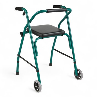 ANDADOR GLOMED ARA010 BURRITO ORTOPÉDICO PLEGABLE CON RUEDAS Y ASIENTO - 1