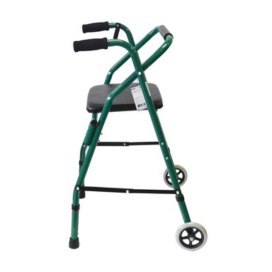 ANDADOR GLOMED ARA010 BURRITO ORTOPÉDICO PLEGABLE CON RUEDAS Y ASIENTO - 5
