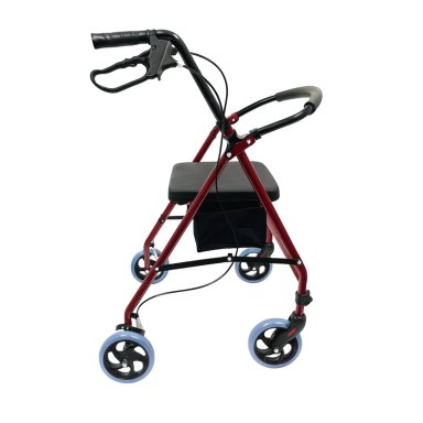 ANDADOR BURRO ORTOPE DICO 4 RUEDAS ASIENTO Y CANASTO - 3