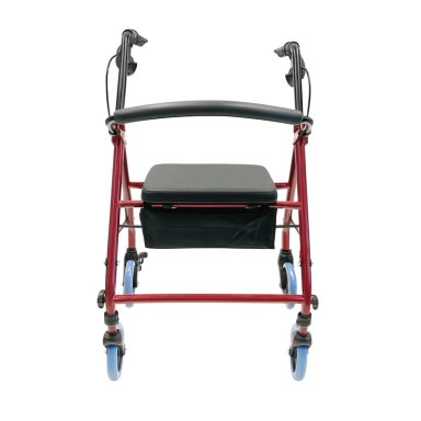 ANDADOR BURRO ORTOPE DICO 4 RUEDAS ASIENTO Y CANASTO - 6