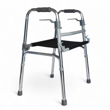 ANDADOR MAXCARE APA010 PLEGABLE CON ASIENTO - 1
