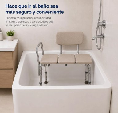 SILLA MAXCARE SBT010 TRANSFERENCIA BAÑO TINA 3 CUERPOS - 4