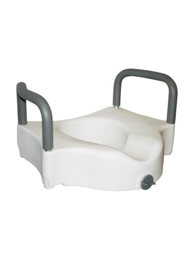 ALZA BAÑO WC CON APOYA BRAZOS PRO - 1