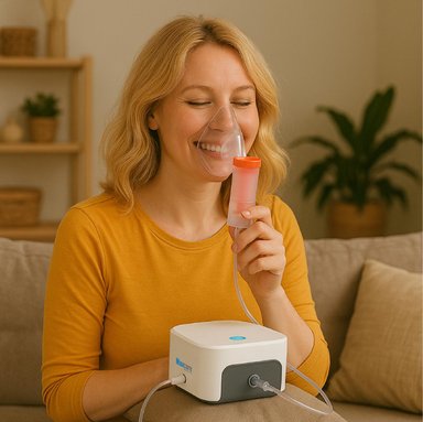 NEBULIZADOR ADULTO Y PEDIATRICO CON BOLSO - 4