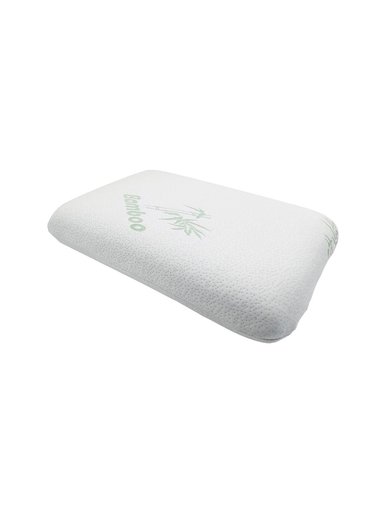 ALMOHADA MAXCARE AVN010 VISCOELASTICA CLASICA BAMBOO 60 X 40 X 12 CM BLANCO - 1