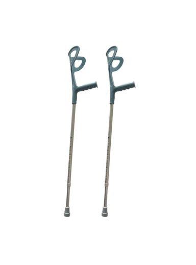PACK X2 BASTÓN MAXCARE C-MEC010-PAR MULETA ORTOPÉDICA CODERA FIJA - 1