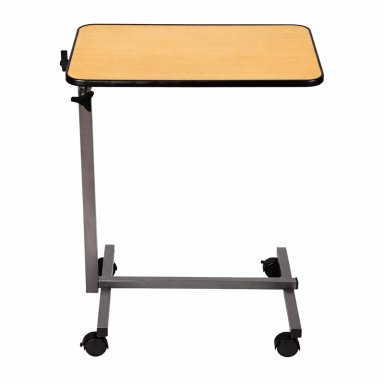 MESA CON RUEDAS AJUSTABLE PARA CAMA - CAFE - 1
