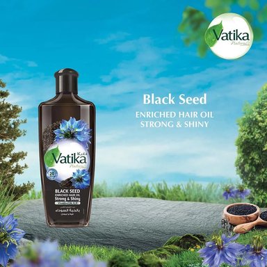 VATIKA ACEITE CAPILAR SEMILLA NEGRA 200 ML - 4
