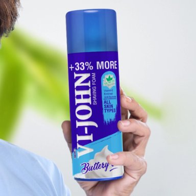 VI-JOHN ESPUMA DE AFEITAR TODO TIPO DE PIEL 400 GR - 2