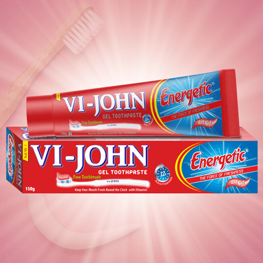 VI-JOHN PASTA DENTAL ENERGIC GEL 150 GR - 3