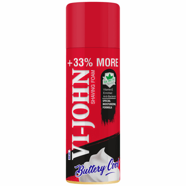 VI-JOHN ESPUMA DE AFEITAR VIT E ANTI BACTERIAL 400 GR - 3