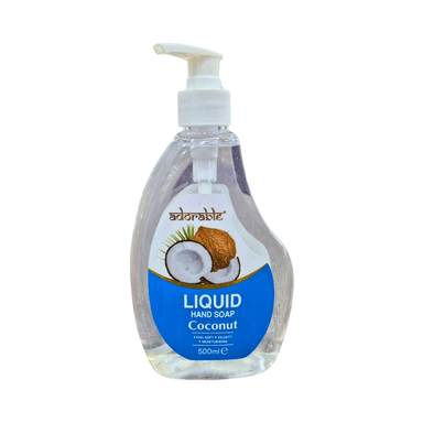 ADORABLE JABÓN LIQUIDO PARA MANOS COCONUT 500 ML - 1