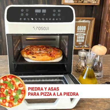 FREIDORA DE AIRE Y HORNO DE PIZZA OSOJI 12 LTS AIR FRYER - 9