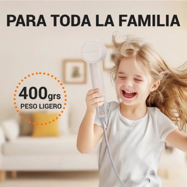SECADOR DE PELO PROFESIONAL ANTIFRIZZ H3 1600W - 6