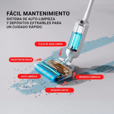 ASPIRADORA Y TRAPEADORA INALAMBRICA OSOJI M500 - 4