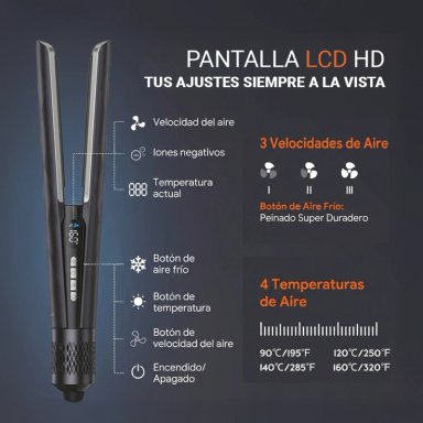 PLANCHA ALISADORA Y SECADORA OSOJI M1 PRO - 4
