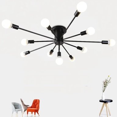 LAMPARA DISEÑO MODERNO NORDIC 2 LEOO LUXURYBRAND - 7