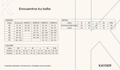 PACK X3 SOSTEN MUJER KAYSER P350.010-BLA SOFT ALGODÓN - 5