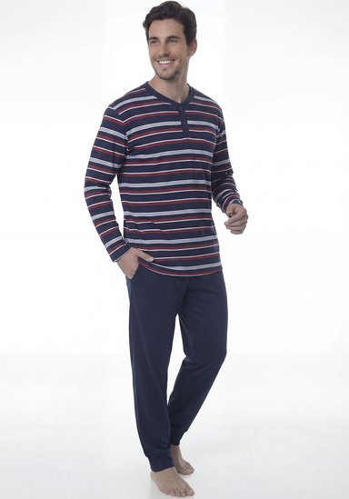 PIJAMA DE HOMBRE ALGODON 67.01822 KAYSER - 1