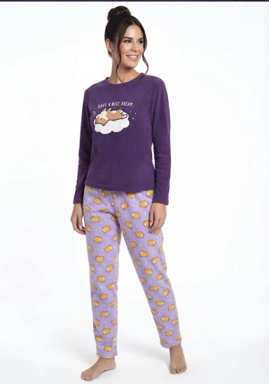 PIJAMA DE MUJER POLAR 60.1619M-MOR - 1
