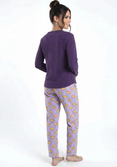 PIJAMA DE MUJER POLAR 60.1619M-MOR - 2