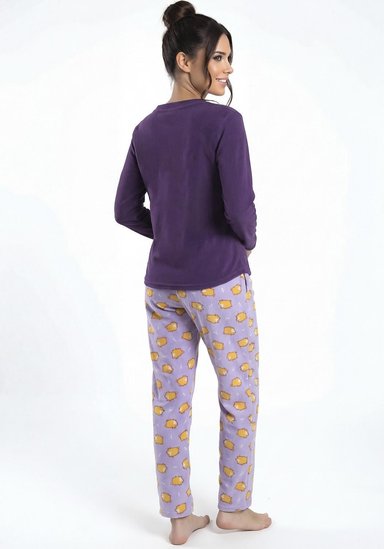 PIJAMA DE MUJER POLAR 60.1619M-MOR - 2