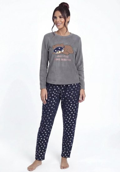 PIJAMA DE MUJER POLAR 60.1620M-GRI - 1