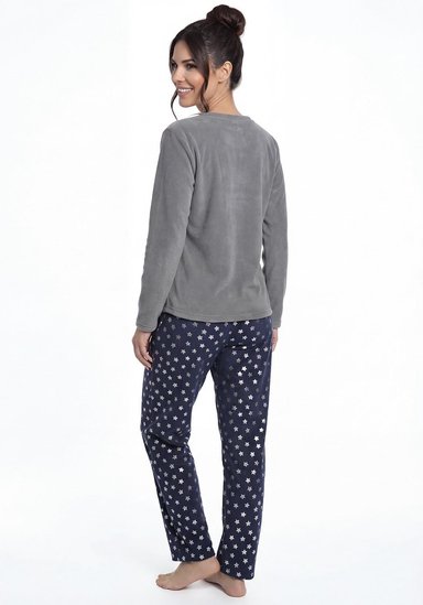 PIJAMA DE MUJER POLAR 60.1620M-GRI - 2