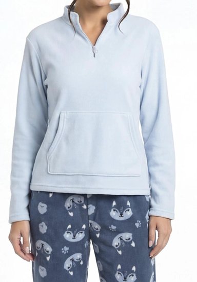 PIJAMA DE MUJER POLAR 60.1612M-AZU - 3