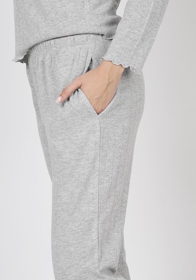 PIJAMA DE MUJER VISCOSA 60.1608M-GRI - 4