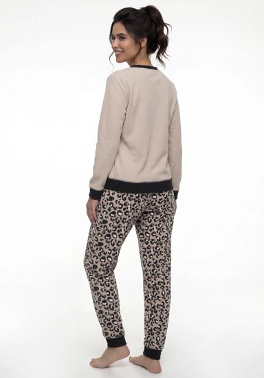 PIJAMA DE MUJER POLAR 60.1614M-BEI - 2