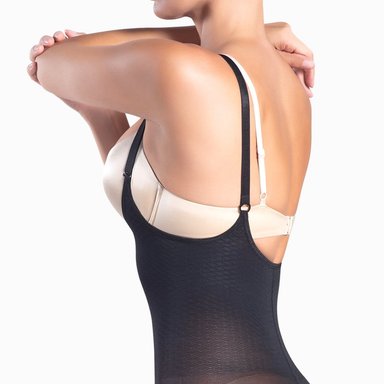 BODY MUJER CAFFARENA 1418 BERMUDA REDUCTOR SIN BUSTO - 3