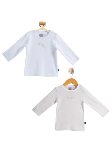 PACK 2 CAMISETAS BEBE  MOTA ALGODON MT4603 - 1