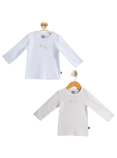 PACK 2 CAMISETAS BEBE  MOTA ALGODON MT4603 - 1