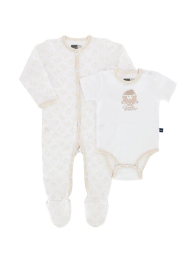 BODY MAS PIJAMA BEBE UNISEX MOTA ALGODON MT4716 - 1