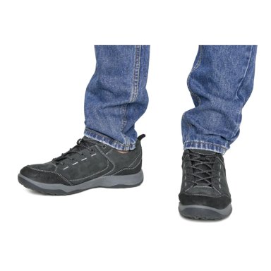 ZAPATILLAS URBANAS HOMBRE CUERO RAPTOR-0-01-NEGRO - 3
