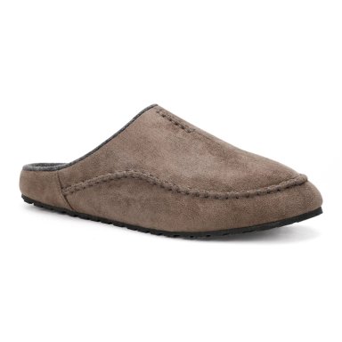 PANTUFLAS HOMBRE TEXTIL SIOUX-2-01 BEIGE - 1