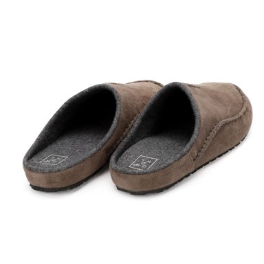 PANTUFLAS HOMBRE TEXTIL SIOUX-2-01 BEIGE - 5