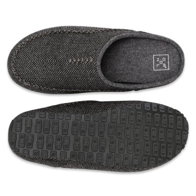 PANTUFLAS HOMBRE TEXTIL SIOUX-2-01 GRIS - 3