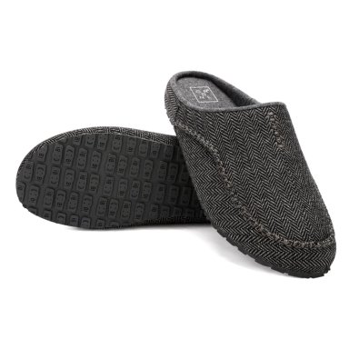 PANTUFLAS HOMBRE TEXTIL SIOUX-2-01 GRIS - 6